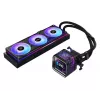 Liquid cooling kit ASRock Phantom Gaming 360 LCD — 120 mm fans, LGA1700/AM5/AM4, Black