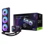 Liquid cooling kit ASRock Phantom Gaming 360 LCD — 120 mm fans, LGA1700/AM5/AM4, Black