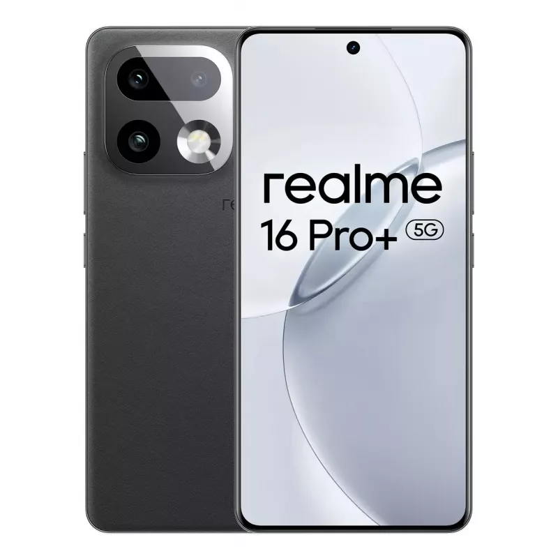 Smartphone REALME realme 16 Pro+ 6.8 inch 5G Snapdragon 7 Gen 4, 12 GB RAM, 512 GB, 200 MP, 7000 mAh, Grey