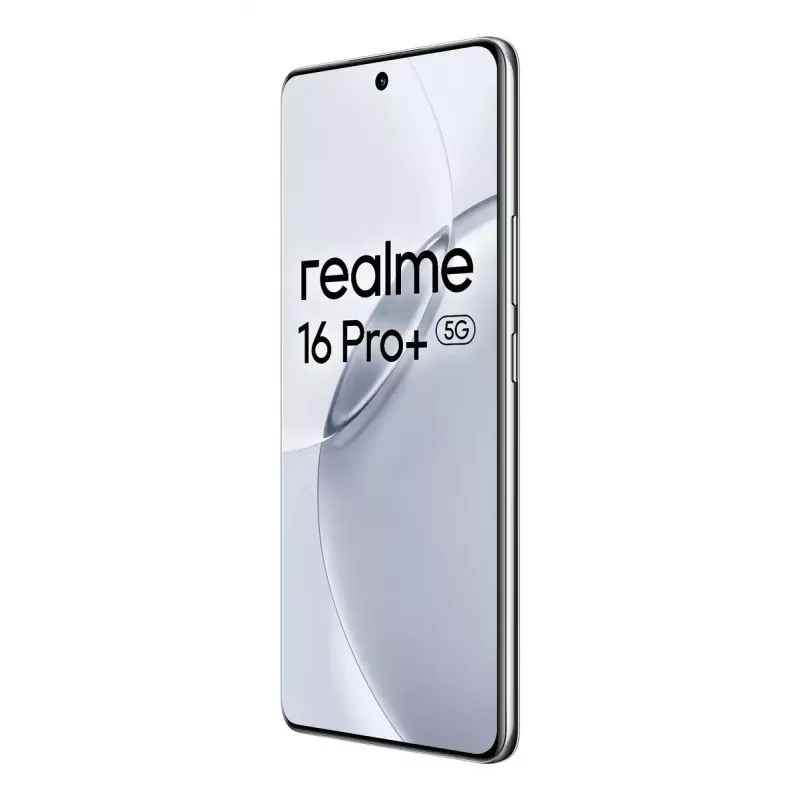 Smartphone REALME realme 16 Pro+ 6.8 inch 5G Snapdragon 7 Gen 4, 12 GB RAM, 512 GB, 200 MP, 7000 mAh, Grey