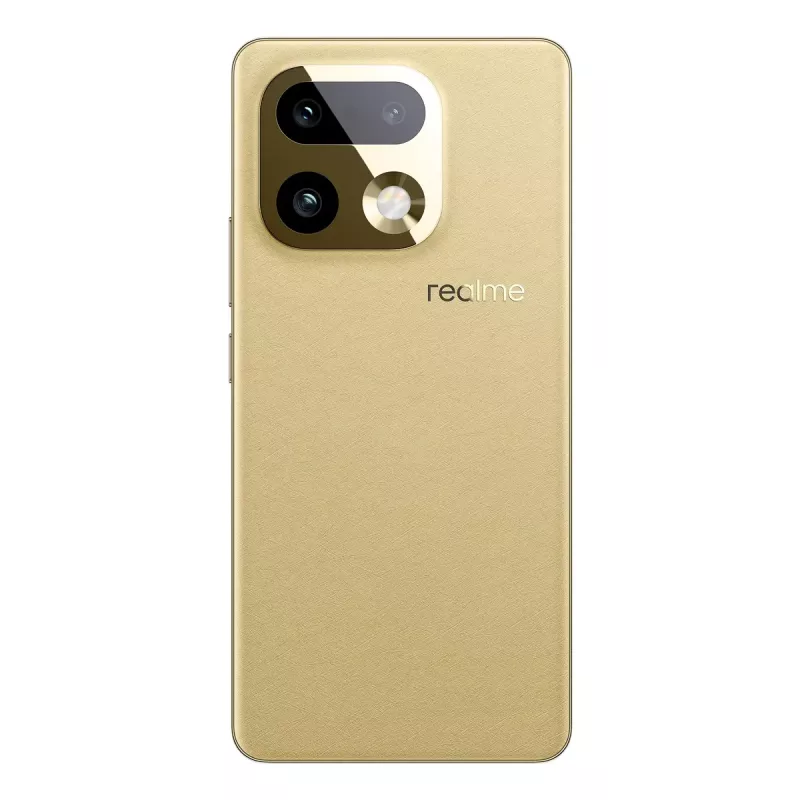 Smartphone REALME realme 16 Pro+ — 6.8 inch (17.3 cm) 1280×2800, Snapdragon 7 Gen 4, 12 GB RAM, 512 GB, 200 MP, 7000 mAh, Gold