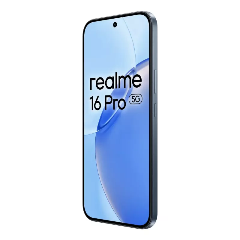 Smartphone REALME realme 16 Pro 6.8 inch Dual SIM 5G — MediaTek Dimensity, 8 GB RAM, 512 GB, 200 MP, 6500 mAh, Grey