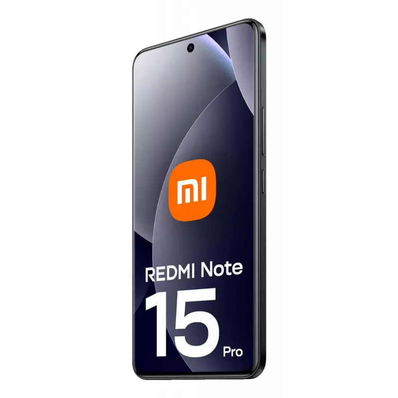 Smartphone Xiaomi Redmi Note 15 Pro 6.77 inch 8 GB RAM 256 GB 200 MP Triple Camera 6500 mAh Black