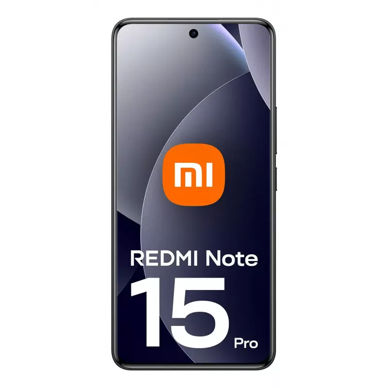 Smartphone Xiaomi Redmi Note 15 Pro 6.77 inch 8 GB RAM 256 GB 200 MP Triple Camera 6500 mAh Black
