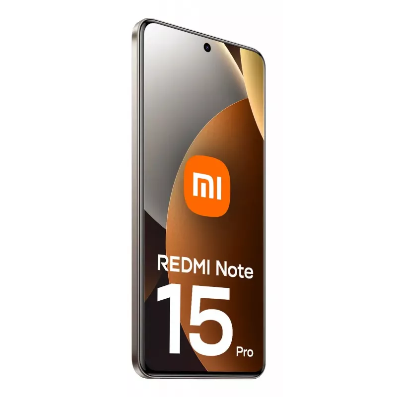 Smartphone Xiaomi Redmi Note 15 Pro — 6.77 inch (17.2 cm), 8 GB RAM, 256 GB, 200 MP rear, 6500 mAh, Titanium