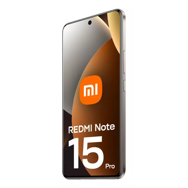 Smartphone Xiaomi Redmi Note 15 Pro — 6.77 inch (17.2 cm), 8 GB RAM, 256 GB, 200 MP rear, 6500 mAh, Titanium