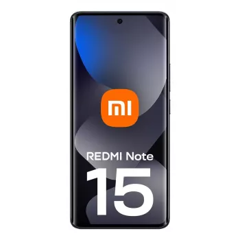 Smartphone Xiaomi Redmi Note 15 — 6.77 inch (17.2 cm), Helio G100 Ultra 2 GHz, 8 GB RAM, 256 GB, 108 MP triple camera, 6000 mAh, Black