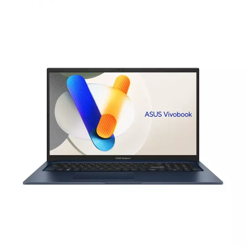 ASUS Vivobook 17 X1704VA-AU1068W Laptop, Intel Core 5 120U, 17.3 inch FHD, 16GB DDR5, 512GB SSD, Windows 11, Quiet Blue
