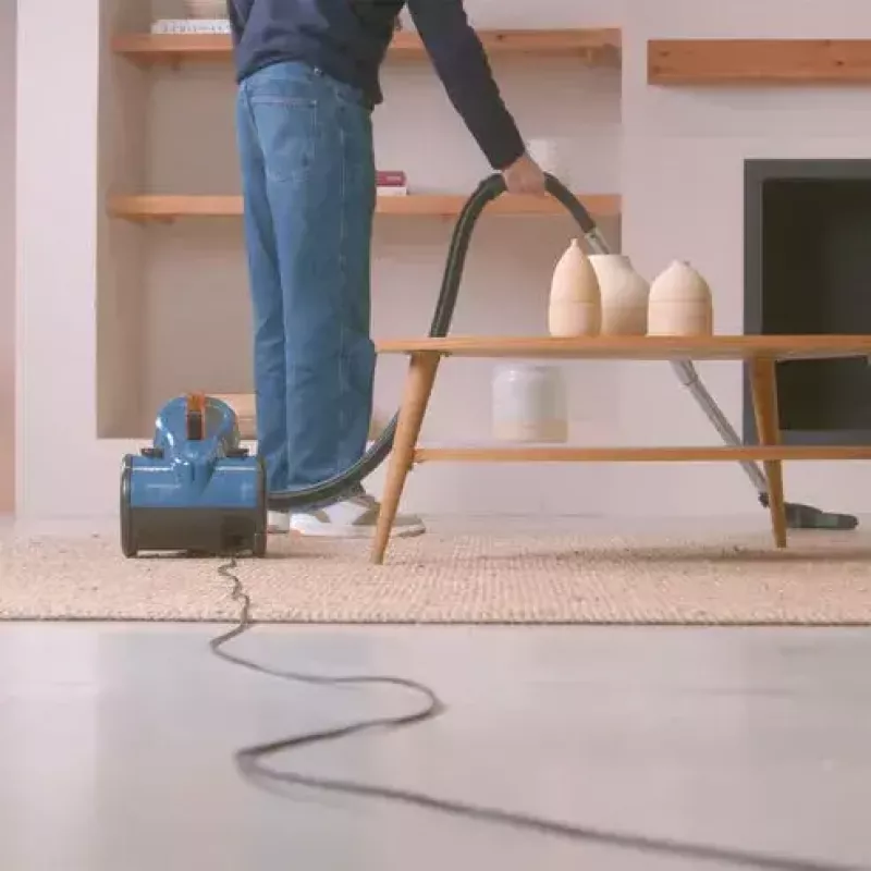 Cylinder vacuum Taurus Homeland Cyclone 2 L, Dry, 800 W, Bagless, HEPA, Cyclonic, Blue/Black
