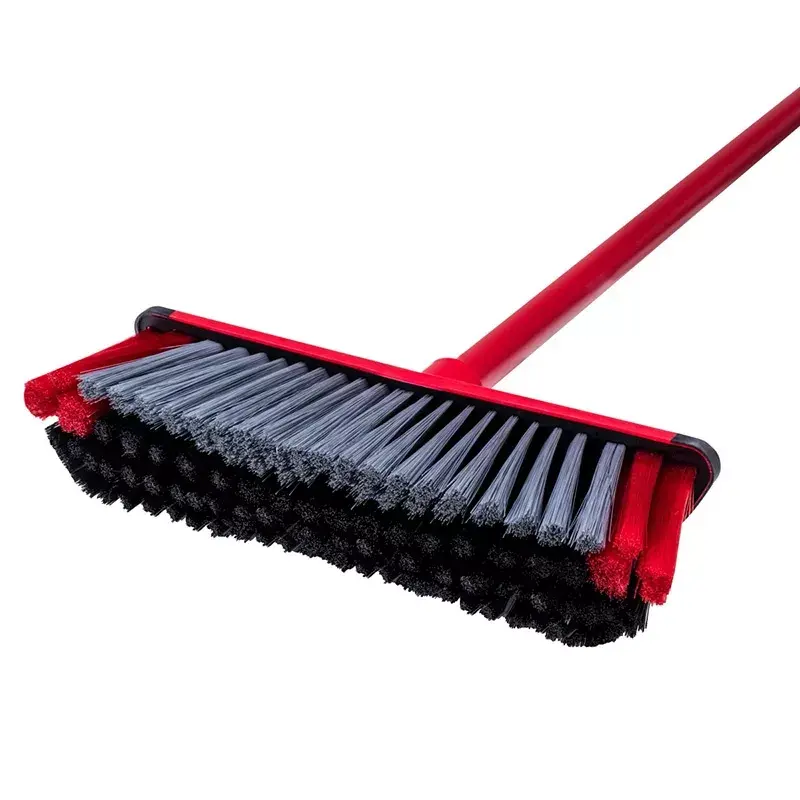 Broom VILEDA Indoor hard bristle, technopolymer, 1300 mm handle, 280×60 mm head