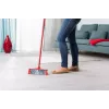 Broom VILEDA Indoor hard bristle, technopolymer, 1300 mm handle, 280×60 mm head