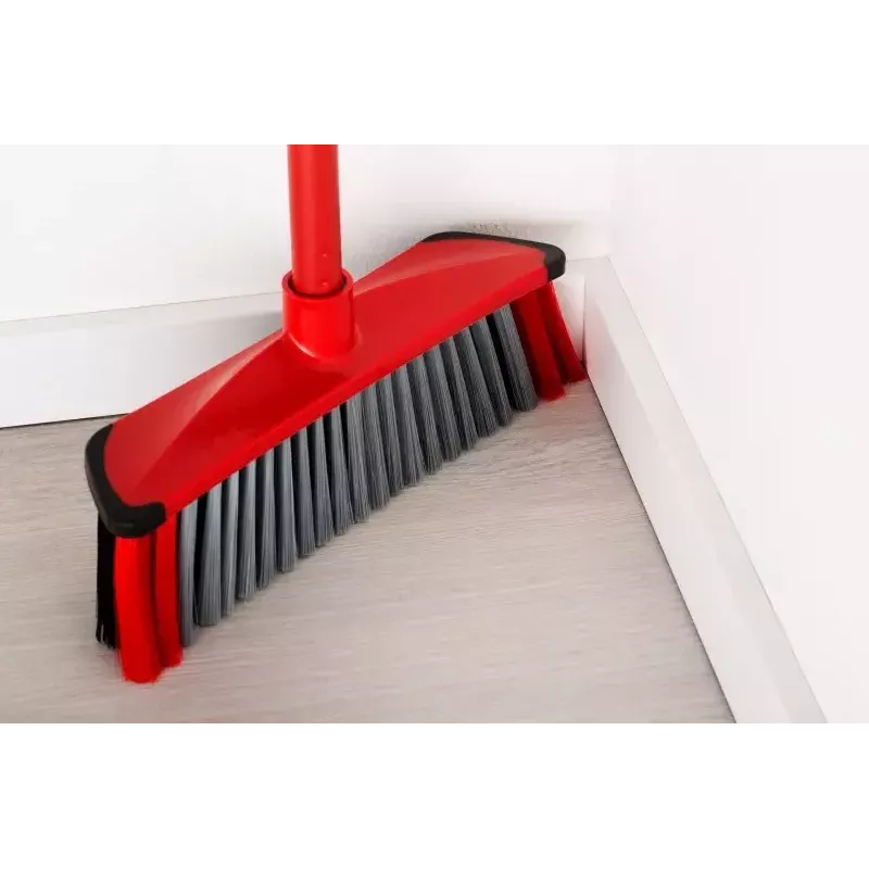 Broom VILEDA Indoor hard bristle, technopolymer, 1300 mm handle, 280×60 mm head