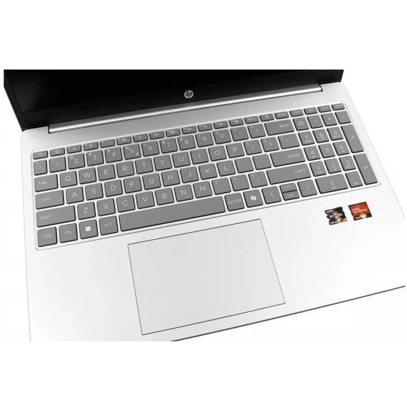 HP 15 | 15-fc0217nw | Silver | 15.6 inch | IPS | FHD | 1920 x 1080 pixels | Anti-glare | AMD Ryzen 7 | 5825U | 16 GB | DDR4 | Solid-state drive capacity 512 GB | Intel Graphics | Windows 11 Home | 802.11ax | Bluetooth version 5.4 | Keyboard language English | Warranty 24 month(s) | Battery warranty 12 month(s)