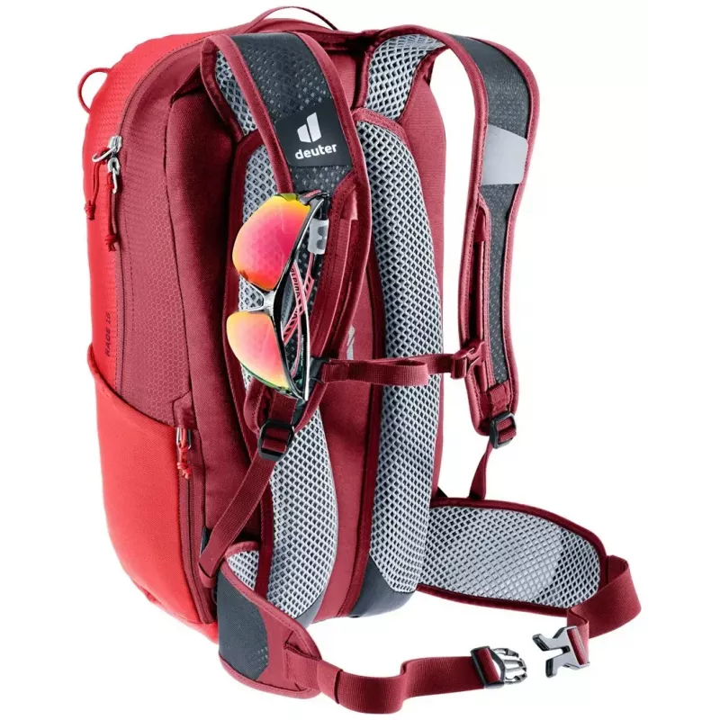 Backpack DEUTER Race 16 — daypack, 16 L capacity, cherry
