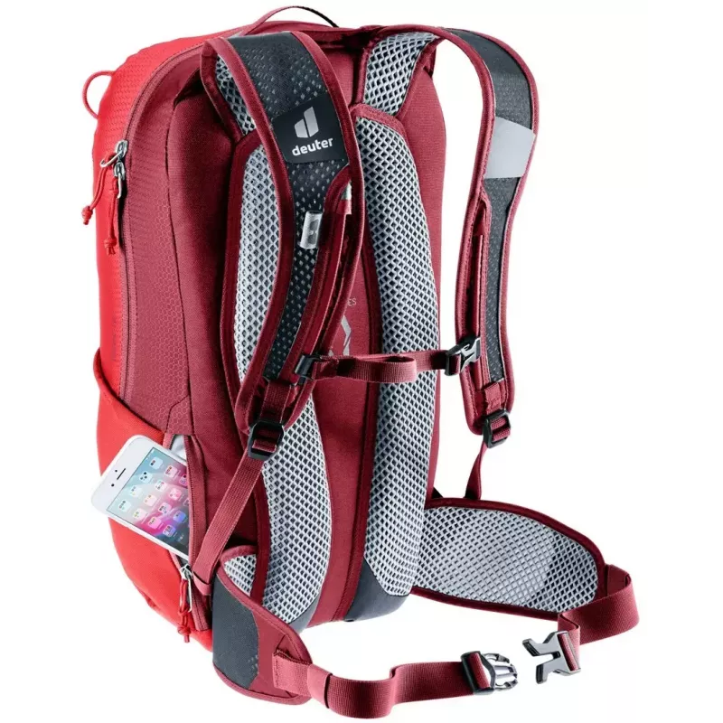 Backpack DEUTER Race 16 — daypack, 16 L capacity, cherry