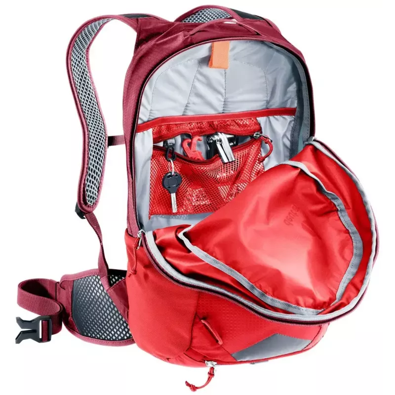 Backpack DEUTER Race 16 — daypack, 16 L capacity, cherry