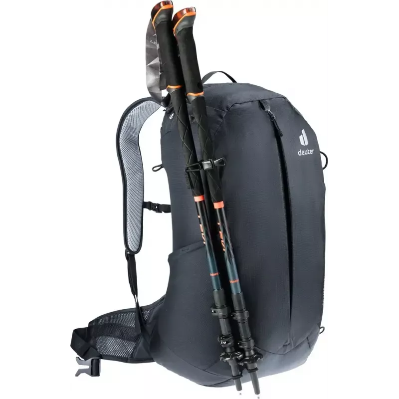 Backpack DEUTER AC Lite 25 EL black — ventilated daypack, 25 L capacity