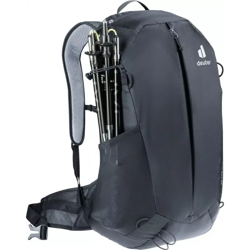 Backpack DEUTER AC Lite 25 EL black — ventilated daypack, 25 L capacity