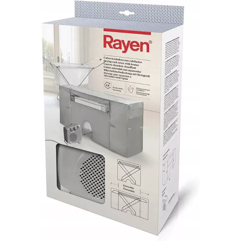 Heated Laundry Dryer Cover RAYEN 016175 — indoor, energy-efficient laundry dryer cover