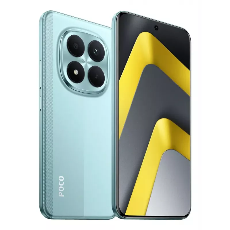 Smartphone POCO M8 Pro 5G — 6.83 inch (17.4 cm), Qualcomm 7s Gen 4, 8 GB RAM, 256 GB, 50 MP dual camera, 6500 mAh, Green