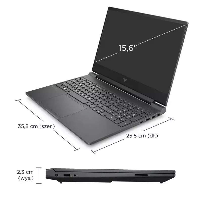 Laptop HP Victus 15-fb3231nw 15.6 inch Ryzen 7 7445HS 16GB 512GB RTX4050 Win11Home