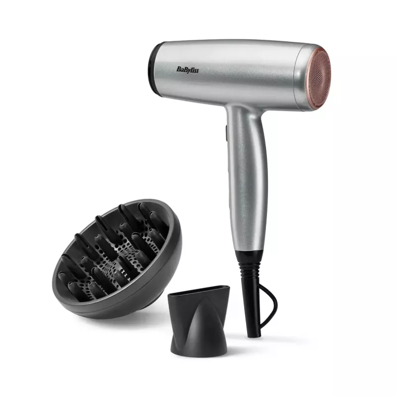 Hair Dryer BaByliss Cosmos D580DE 2100 W Satin Steel DC Motor