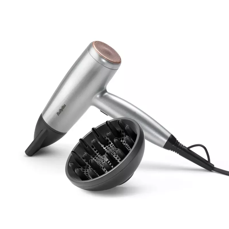 Hair Dryer BaByliss Cosmos D580DE 2100 W Satin Steel DC Motor