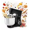 Food processor HEINRICH'S HKM 8150 — countertop multi‑function kitchen machine, black
