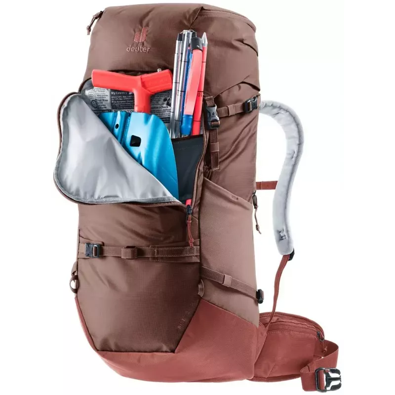 Backpack DEUTER Rise 32+ SL women's – 32 L, SL fit, raisin/caspia