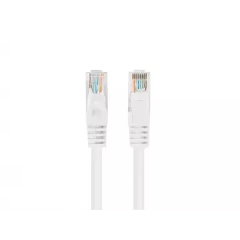 Networking cable Lanberg PCU6-20CC-0200-W RJ-45 Cat6 2 m White