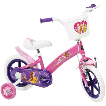 Children's bicycle HUFFY Disney PRINCESS 12 inch — 12-inch wheels, single-speed, training wheels included