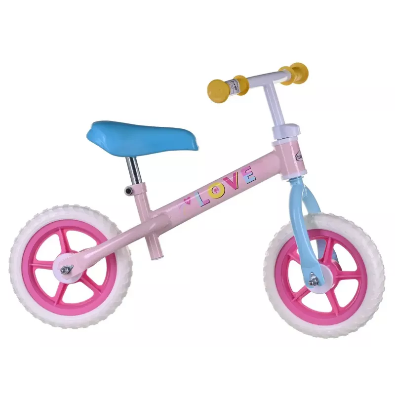 Children's bicycle Toimsa Barbie 10-inch pink — 10 inch wheel, model 165
