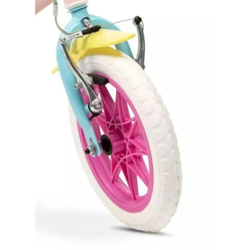 Children's bicycle Toimsa 12 inch pink model 1165 — single-speed kids bike with 12 inch wheels