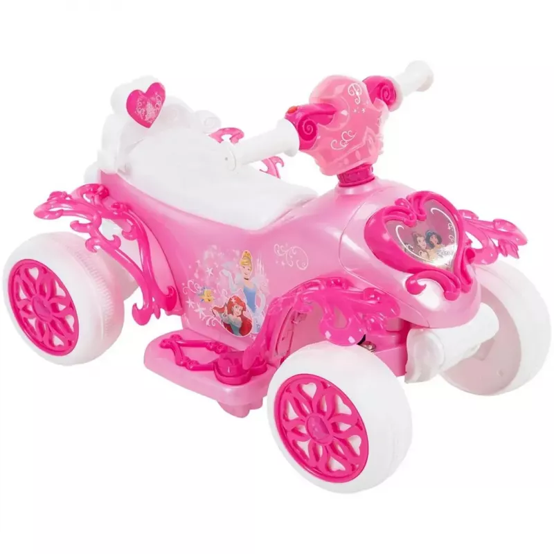 Children's electric ride-on quad HUFFY 19055W 6V battery pink