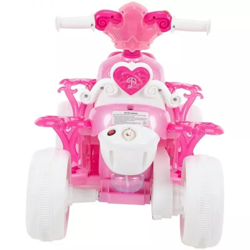 Children's electric ride-on quad HUFFY 19055W 6V battery pink