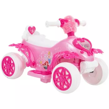 Children's electric ride-on quad HUFFY 19055W 6V battery pink
