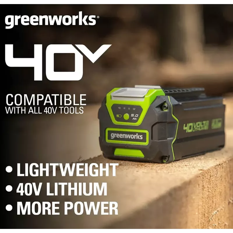 Battery Greenworks 2927207 Lithium-Ion 5 Ah