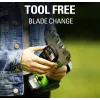 Cordless grass shear GreenWorks 1600607VA — 12 cm stainless steel blade, 24 V Li‑Ion 2 Ah