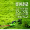 Cordless grass shear GreenWorks 1600607VA — 12 cm stainless steel blade, 24 V Li‑Ion 2 Ah