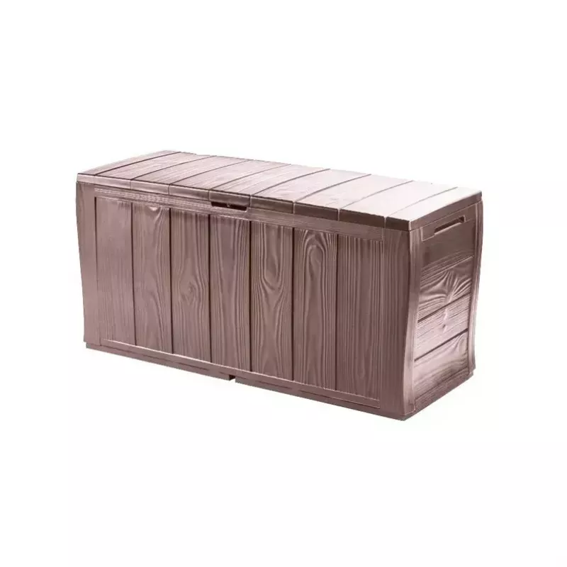 Storage box Keter Sherwood Rectangular Resin Brown 270L 1170mm