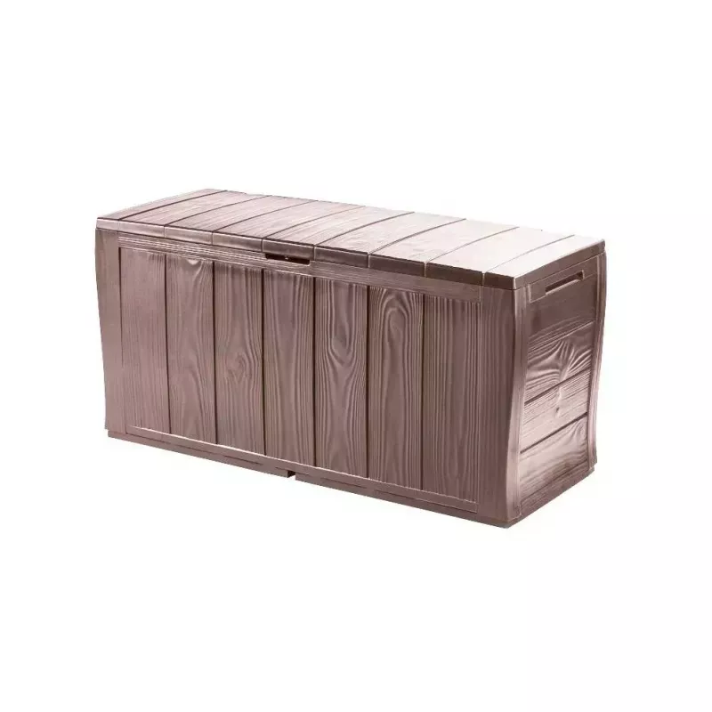 Storage box Keter Sherwood Rectangular Resin Brown 270L 1170mm