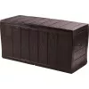 Storage box Keter Sherwood Rectangular Resin Brown 270L 1170mm