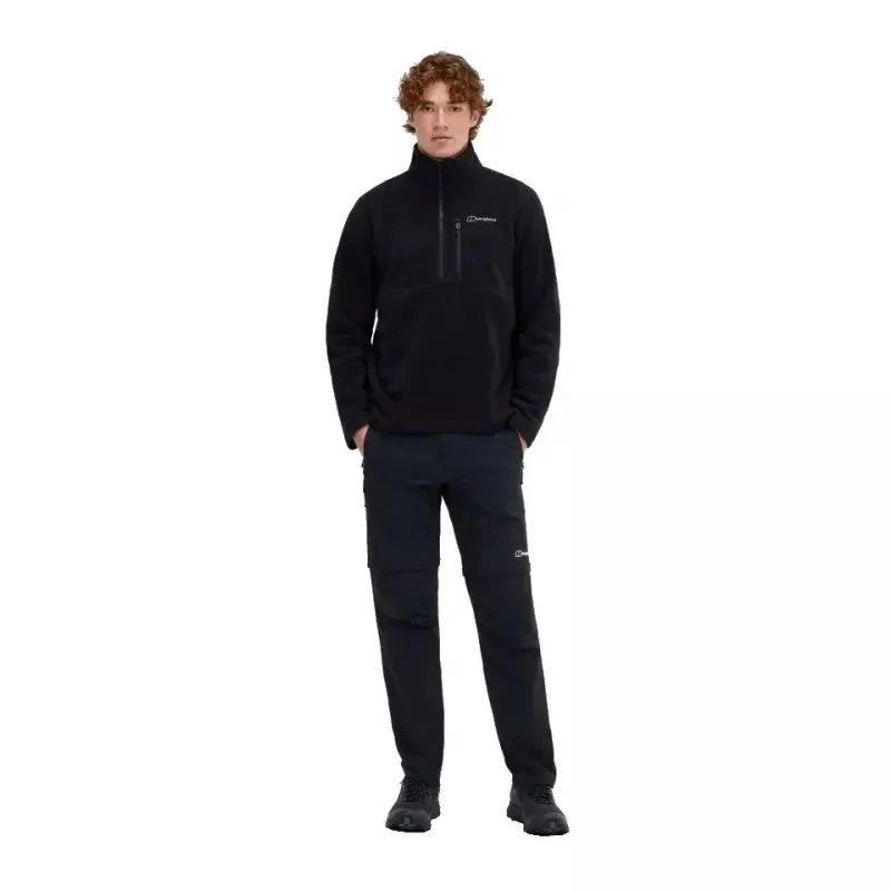 Berghaus Prism PT HZ hooded top and Hillwalker overtrousers set, size L, black