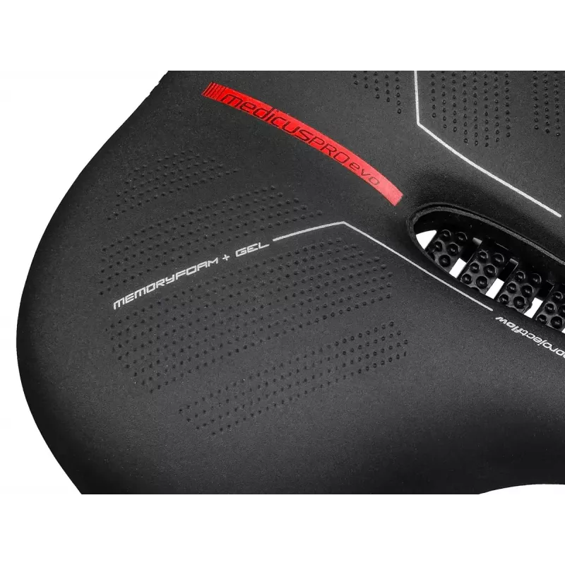 Bicycle saddle Wittkop Medicus PROevo 3.0 (City) — ergonomic city bike seat