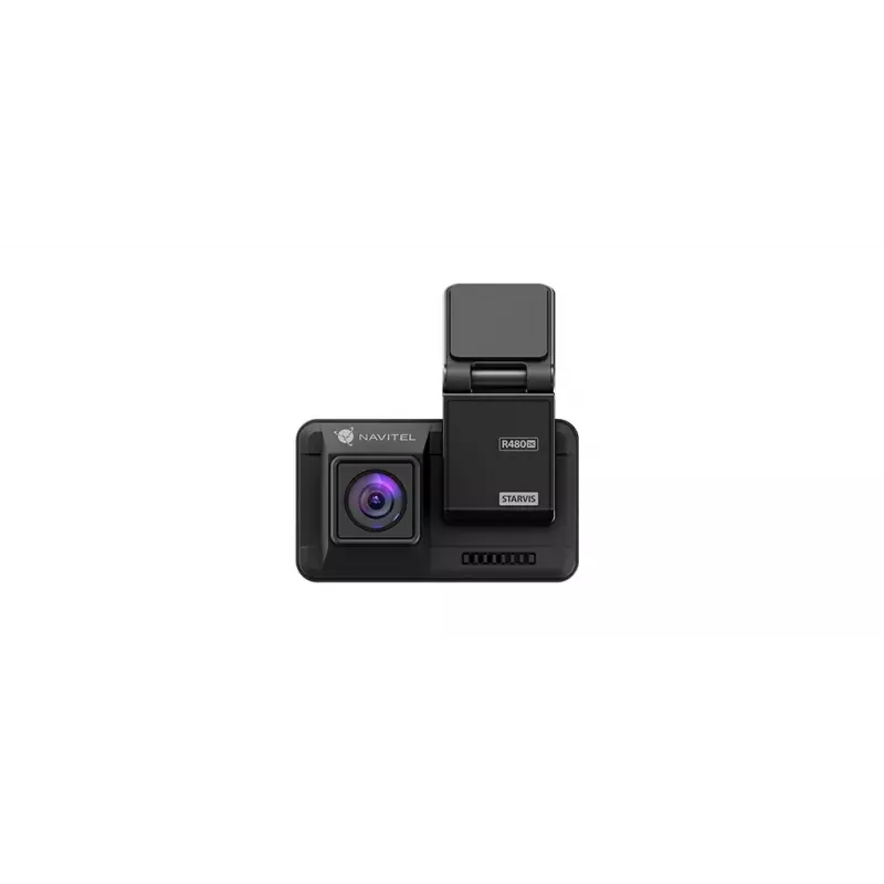 Dashcam Navitel R480 2K, dual-camera, Quad HD 2560×1440, 160° wide, 2 inch IPS, MicroSD up to 256GB, rechargeable battery, black