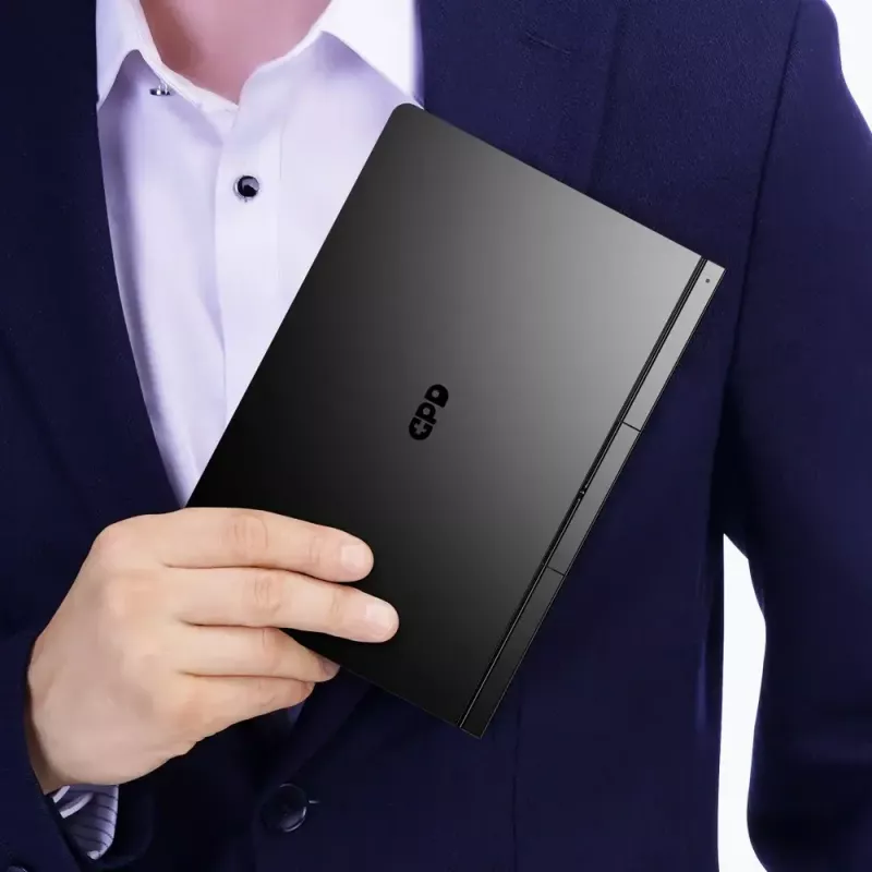 GPD Pocket 4 laptop — AMD Ryzen 7 8840U, 8 inch WQXGA 2560×1600 144Hz touch, 16GB DDR5, 1TB NVMe, Radeon 780M, Windows 11, LAN, FPR, Graphite