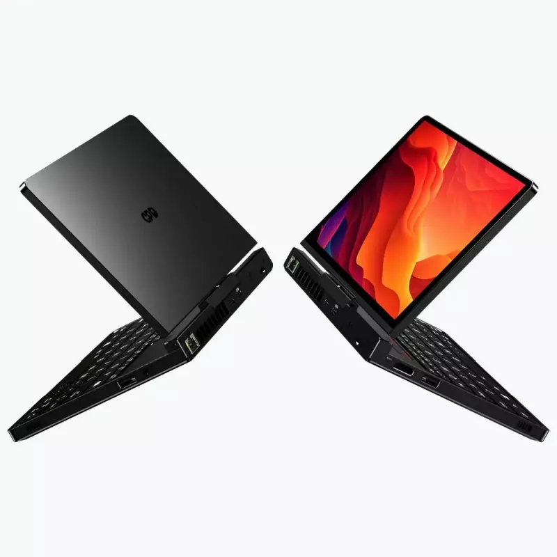 GPD Pocket 4 laptop — AMD Ryzen 7 8840U, 8 inch WQXGA 2560×1600 144Hz touch, 16GB DDR5, 1TB NVMe, Radeon 780M, Windows 11, LAN, FPR, Graphite