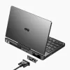 GPD Pocket 4 laptop — AMD Ryzen 7 8840U, 8 inch WQXGA 2560×1600 144Hz touch, 16GB DDR5, 1TB NVMe, Radeon 780M, Windows 11, LAN, FPR, Graphite