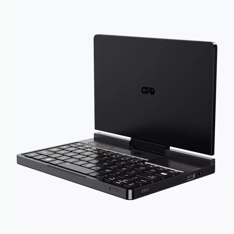 GPD Pocket 4 laptop — AMD Ryzen 7 8840U, 8 inch WQXGA 2560×1600 144Hz touch, 16GB DDR5, 1TB NVMe, Radeon 780M, Windows 11, LAN, FPR, Graphite
