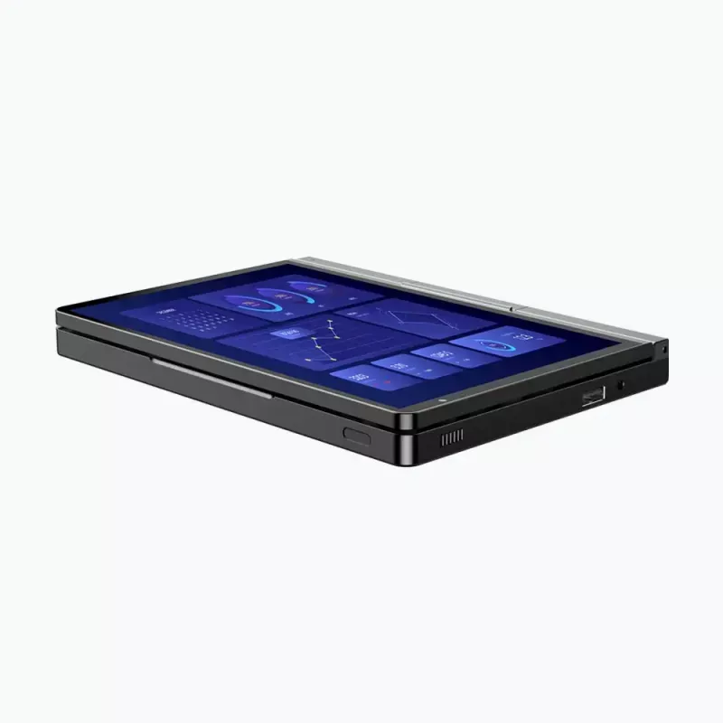 GPD Pocket 4 laptop — AMD Ryzen 7 8840U, 8 inch WQXGA 2560×1600 144Hz touch, 16GB DDR5, 1TB NVMe, Radeon 780M, Windows 11, LAN, FPR, Graphite